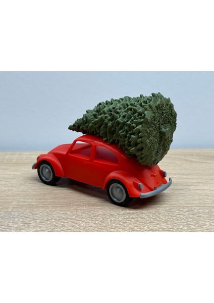 Yılbaşı Ağacı Taşıyan Vosvos – Dekoratif 3D Baskı Araba