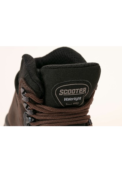 G1221CKO Koyu Kahve Crazy Deri Watertıght Outdoor Trekkin indirimleri