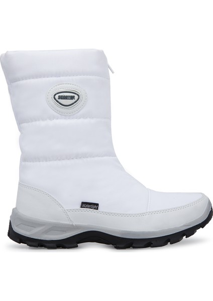 Z5547TB Beyaz Kadın Su Geçirmez Kar Botu