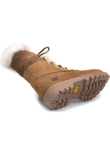 Utah Fur Kadın Tarçın Nubuk Bot