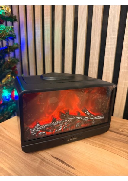 Şömine Nemlendirici & Aroma Difüzör Ortamınıza Sıcak ve Modern Bir Dokunuş!