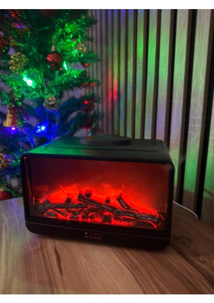 Şömine Nemlendirici & Aroma Difüzör Ortamınıza Sıcak ve Modern Bir Dokunuş!