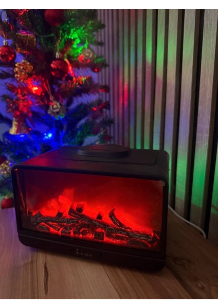 Şömine Nemlendirici & Aroma Difüzör Ortamınıza Sıcak ve Modern Bir Dokunuş!