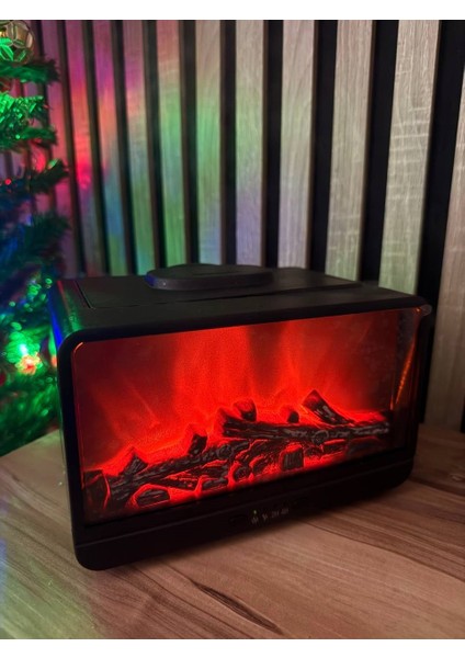 Şömine Nemlendirici & Aroma Difüzör Ortamınıza Sıcak ve Modern Bir Dokunuş!