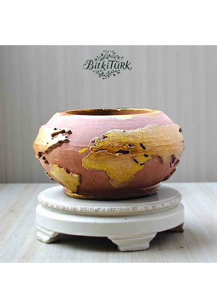 Dünya Formlu Beton Saksı Bonsai&çiçek&sukulent&kaktüs modelleri