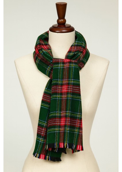 Yumuşak Dokulu Renkli Kadın Şal Atkı