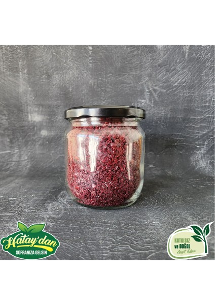 Toz Sumak 200 Gr. (Iri Kıyım-Cam Kavanoz)
