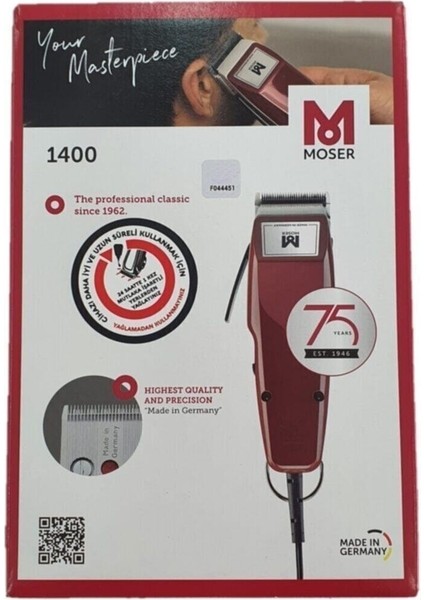 Şarjlı Elektrikli Saç ve Sakal Tıraş Makinesi, Pratik ve Temiz Kullanım