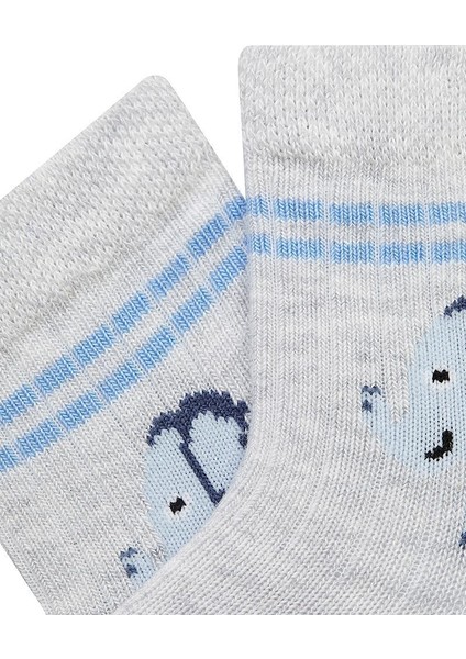 6'lı Hayvan Desenli Erkek Bebek Çorabı fırsatları
