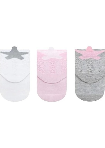 3 Lü Yıldız Kız Bebek Patik Çorap fiyatları