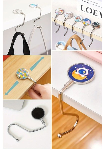 Mytechcat® Masaya Takılabilen Çanta Askısı Çanta Tipi Pratik Metal Çanta Kanca fiyatları