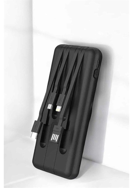 Hızlı Şarj Dijital Göstergeli Powerbankli Çoklu Şarj Özelliği