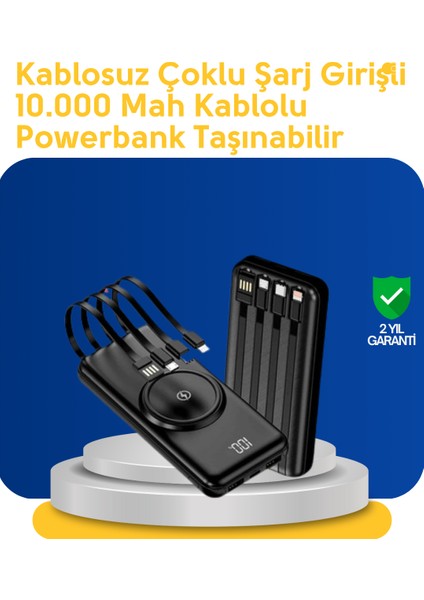 Akıllı Koruma Sistemli Powerbank – Hızlı, Güvenli ve Modern