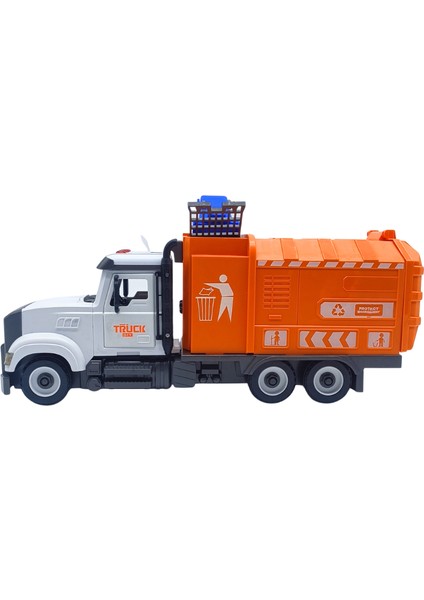 Büyük Boy Sök-Tak Pilli Müzikli Işıklı Çöp Kamyonu – 3+ Yaş Oyuncak Kamyon fiyatları