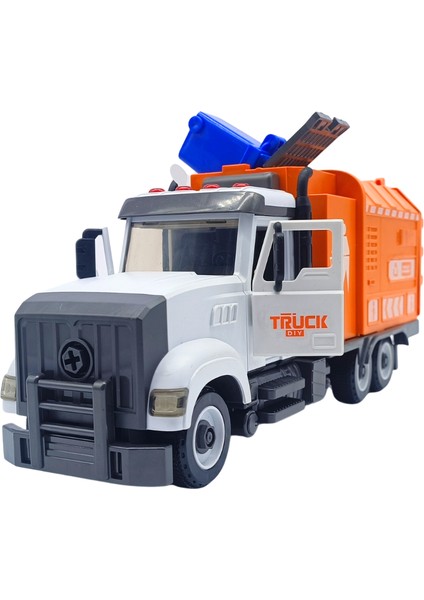 Büyük Boy Sök-Tak Pilli Müzikli Işıklı Çöp Kamyonu – 3+ Yaş Oyuncak Kamyon fırsatları