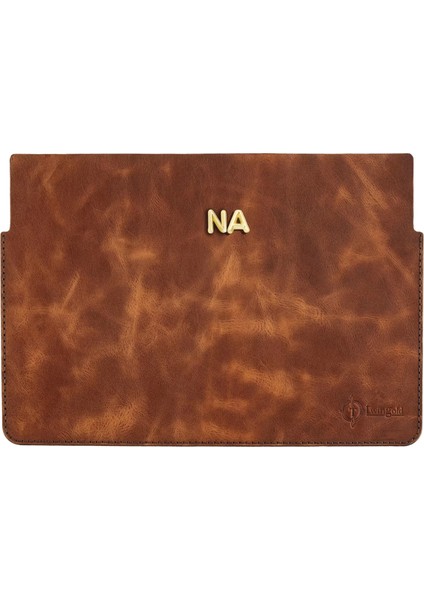 Isme Özel Macbook Kılıfı - %100 Rainbow Deri - ET02002 - Kahverengi fırsatları