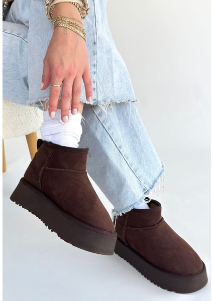 Linne Kahverengi Süet Bot - Lisinya fiyatları