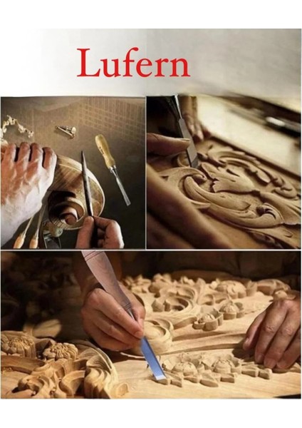 12 Parça Ahşap Oyma Iskarpela Set Profesyonel Taş Seramik Tahta Hobi Gravür Keskin Bıçak Takımı modelleri