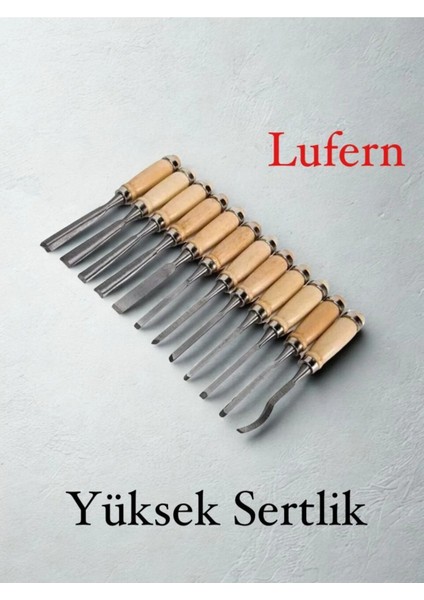 12 Parça Ahşap Oyma Iskarpela Set Profesyonel Taş Seramik Tahta Hobi Gravür Keskin Bıçak Takımı fırsatları