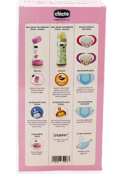 Bebeğinizin İlk Seti 3'lü Fırsat Paketi - Pembe