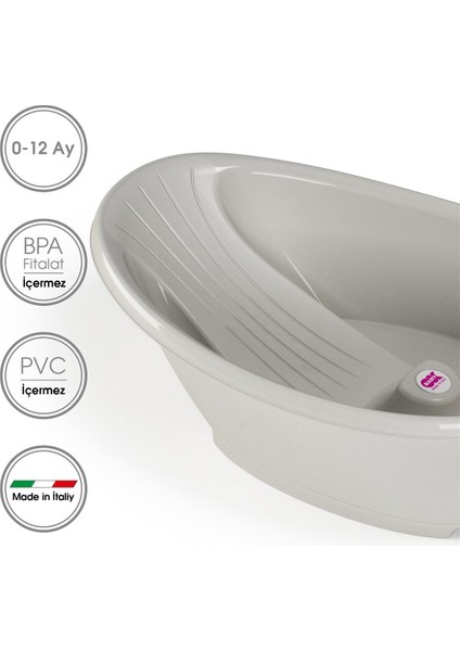 Bella Çift Yönlü Banyo Küveti 0-12 ay / Gri