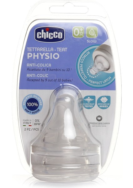 Wellbeing Silikon 2'li Biberon Emziği 0 ay+