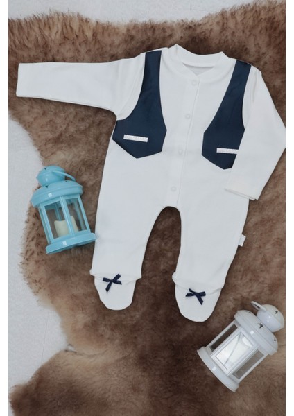 Pamuklu Bebek Tulum Seti 0-3 Ay - Smokin fırsatları