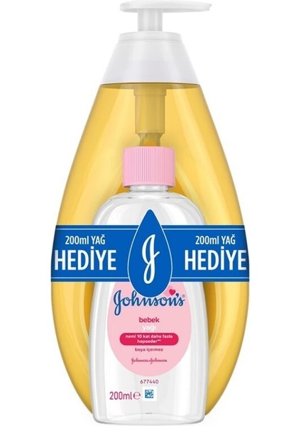 Baby Gold Şampuan 750 ml + Bebek Yağı 200 ml