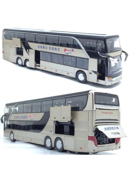 Sesli & Işıklı Çift Katlı Oyuncak Otobüs – Fonksiyonel, Açılabilir Kapılı, Çocuk Oyuncak Aracı fiyatları