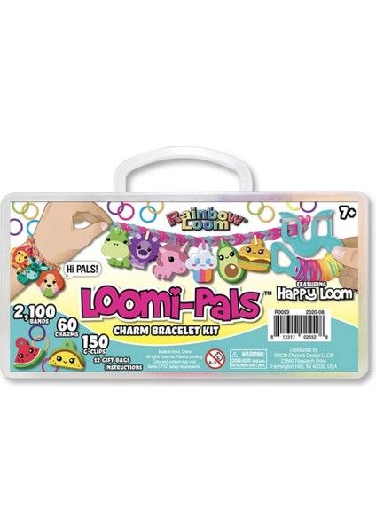 Bfs Rainbow Loom Loomi Pals Mini Combo Set 2100 Parça