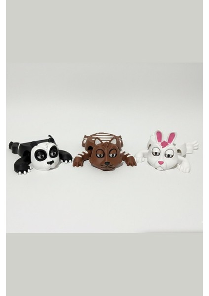 Sevimli Kedi - Tavşan - Panda Bardak Altlığı – Hareketli ve Eğlenceli Kupa Altlığı modelleri