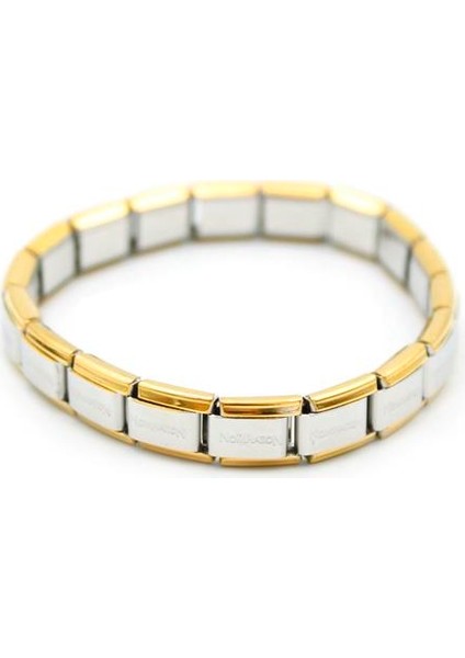 Lastikli Çelik Bilezik - Gümüş