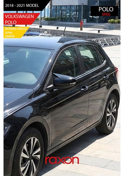 Volkswagen Polo Mk6 Batman & Yarasa Ayna Kapağı – Parlak Piano Black Sport modelleri