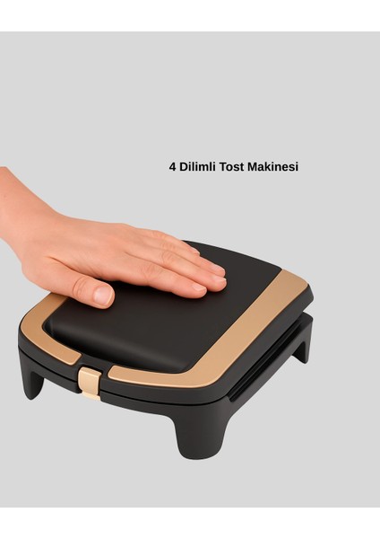 Bfs Tost Makinesi 4 Dilim Kapasite 1500 Watt Hızlı Isıtma modelleri