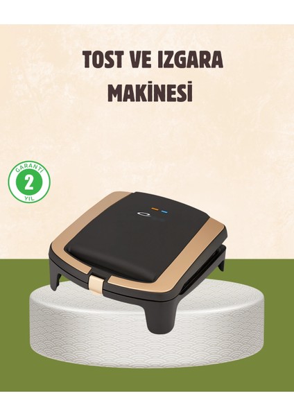 Bfs Tost Makinesi Isı Kontrollü 4 Dilim Kapasiteli