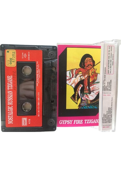 Esin Engin ve Orkestrası – Nostalgic Russian Tzigane – Kaset – 1990 – Koleksiyon Ürünü indirimleri