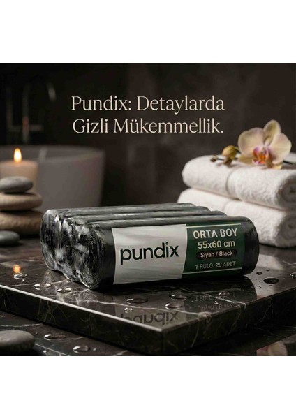 Orta Boy Siyah Çöp Poşeti 55X60 cm - 10'lu Süper Eko Paket (200 Adet) - 13 Mikron Sızdırmaz indirimleri