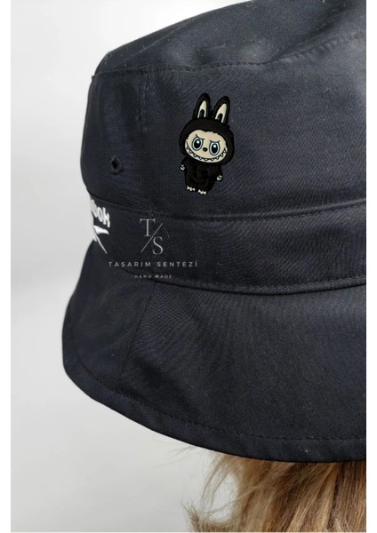 Rozet Metal Broş Labubu Siyah Oyuncak Bebek Yaka Çanta Kıyafet Şapka Aksesuar indirimleri