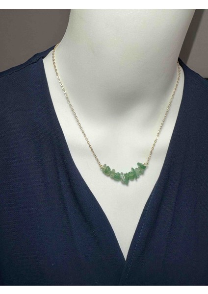 Aventurin Doğal Taşlı Kolye , Doğal Taşlı Kolye , Pinterest Model Kolye fırsatları