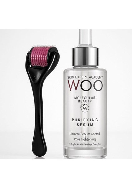 Dermaroller Woo Yaşlanma Karşıtı Cilt Bakım Seti modelleri