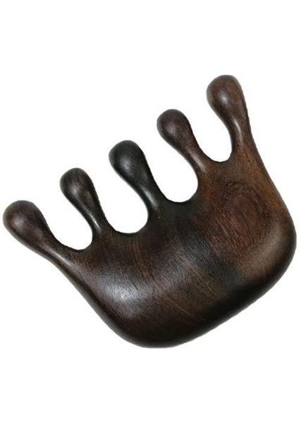 Ahşap Sandal Ağacı Gugu Masaj Yüz Masaj Gua Sha Saç Tarağı Model 12 fırsatları