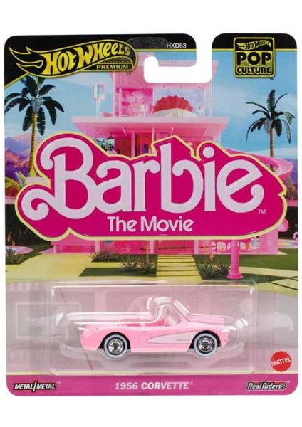 Hot Wheels Premium Pop Culture 1956 Corvette Barbie Movie