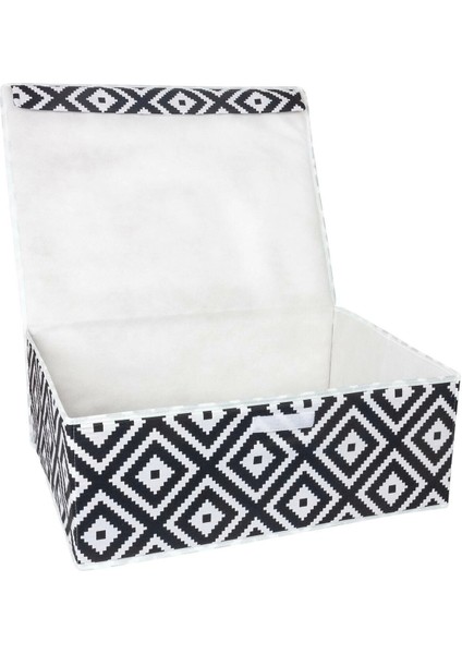 Baza Altı Boy Çok Amaçlı Düzenleyici Kutu Organizer Cırt Cırtlı Hurç 19CM x 40CM x 50CM (1 Adet) ( Lisinya )