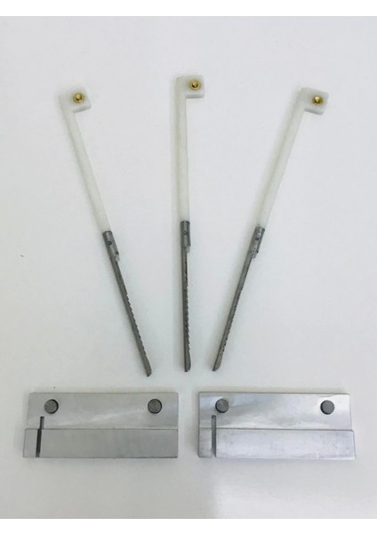 3+2 Set Çelik Topomatik Ürün Kesme Makinası Yedek Kaşık Yedek Bıçak Yedek Parça Yedek Uc ( Lisinya )