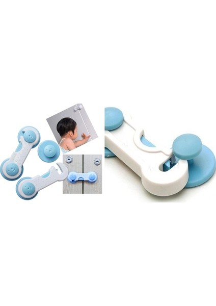 Çocuk Koruma Kilidi - Geçmeli 2 Adet Dolap Kilidi indirimleri