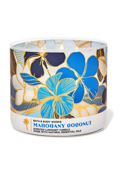 Mahogany Coconut Büyük Mum