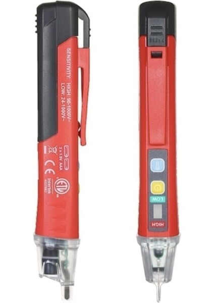 Temassız Kontrol Kalemi UT-12D, 24/1000V, Iki Kademeli, Güvenli Kullanım