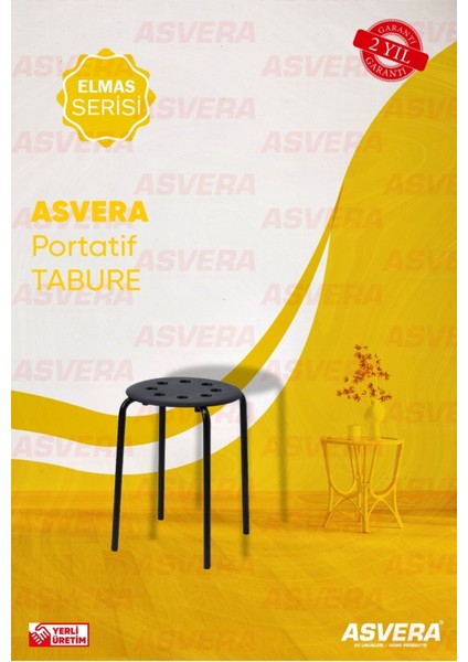 OTTO PORTATİF TABURE