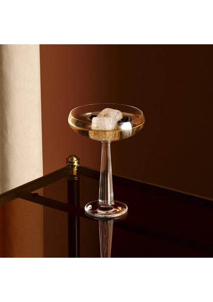 Big Top 2'li Kristal Kokteyl ve Şampanya Kadehi Seti 235 cc - Özel Tasarım Coupe Kadeh (67306) modelleri