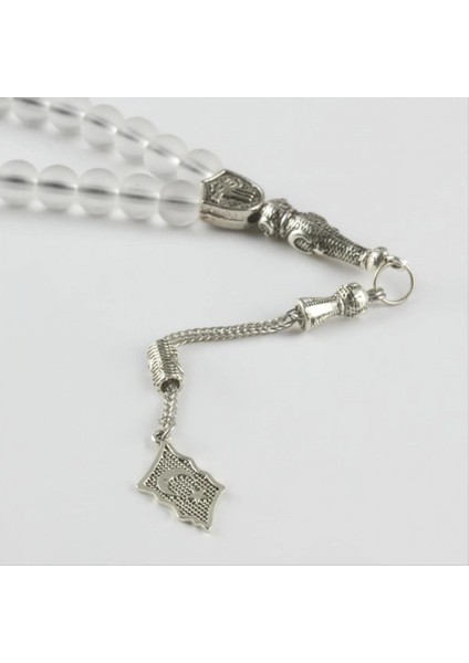 Mercan-Buzlu Kuvars Doğaltaş Tesbih 8 mm fiyatları